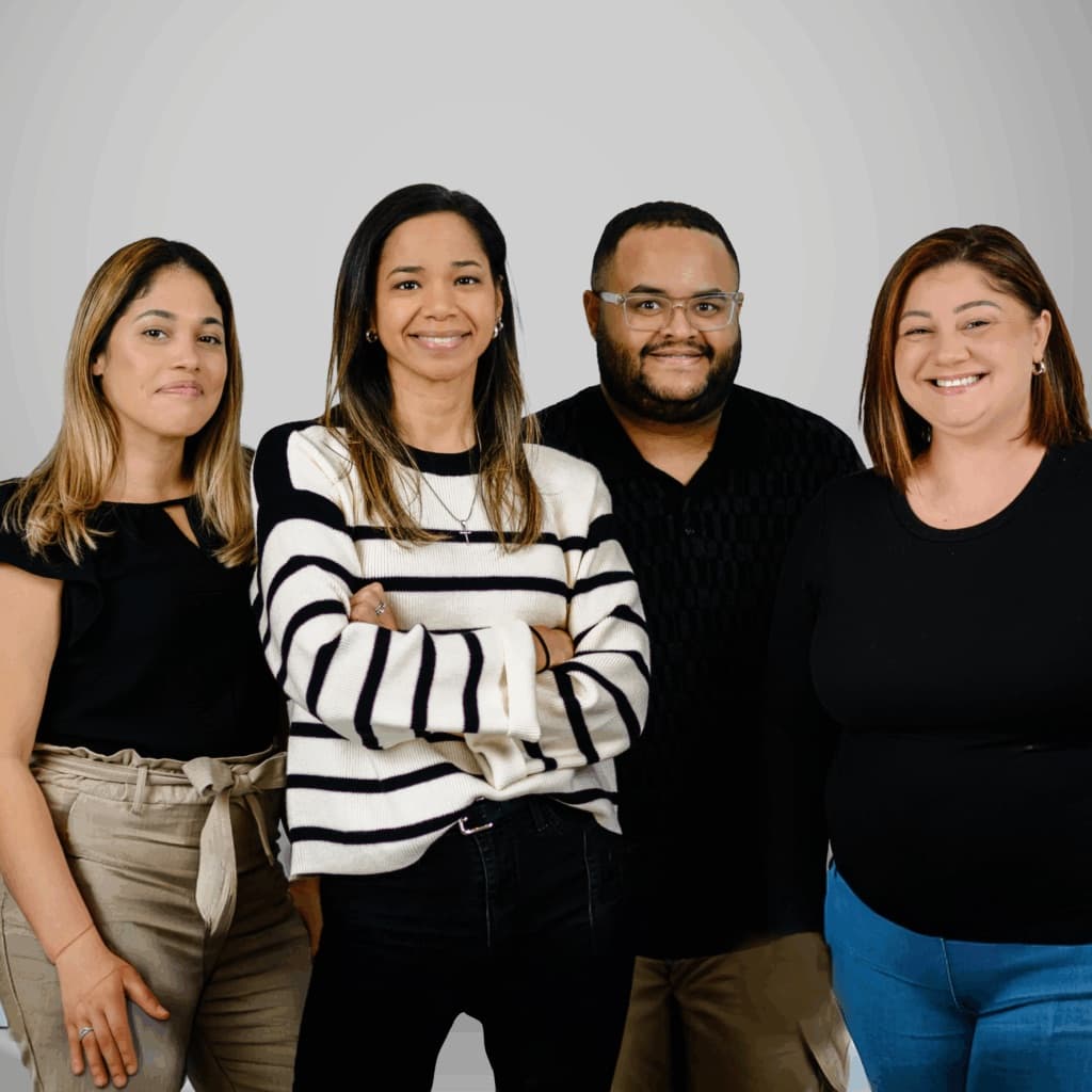 Alma Calderon, Jeremy Fabre, Justin Sullivan, Nicole Ferrer